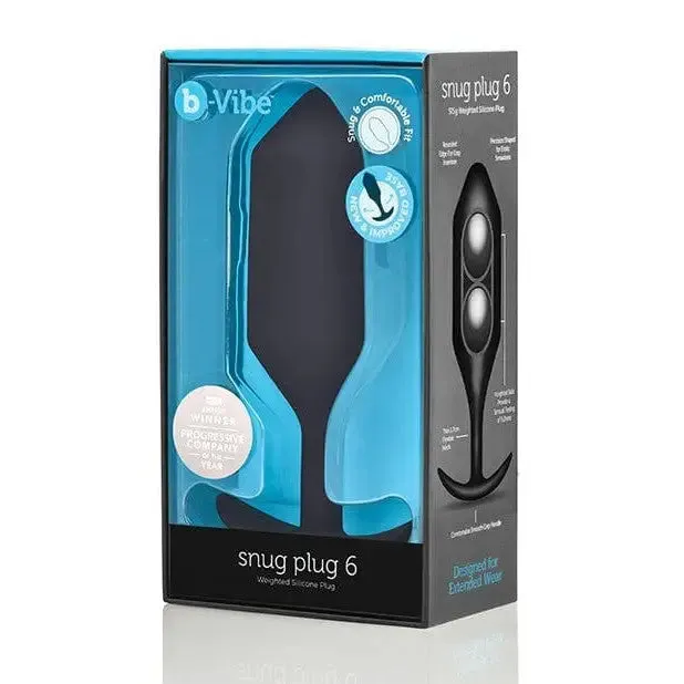 b-Vibe Weighted Snug Plug 6 - 515 Grams