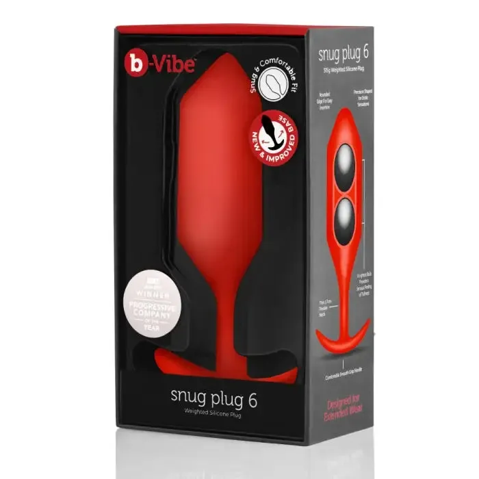 b-Vibe Weighted Snug Plug 6 - 515 Grams