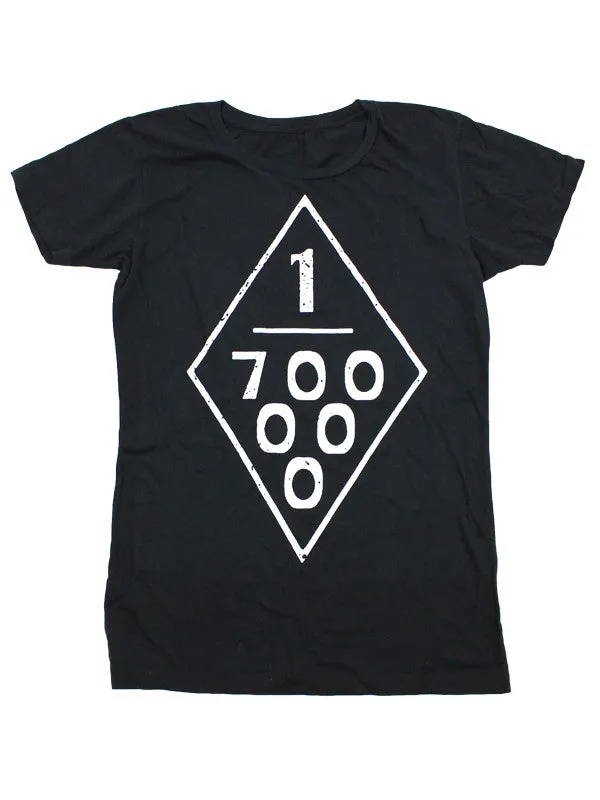 Black 700,000 Rednecks Tee