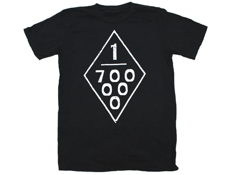 Black 700,000 Rednecks Tee