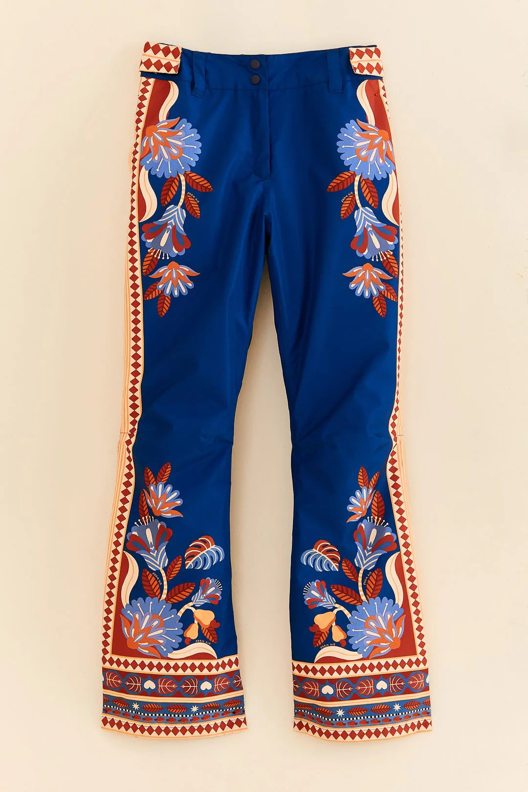 Blue Nature Beauty Ski Pants