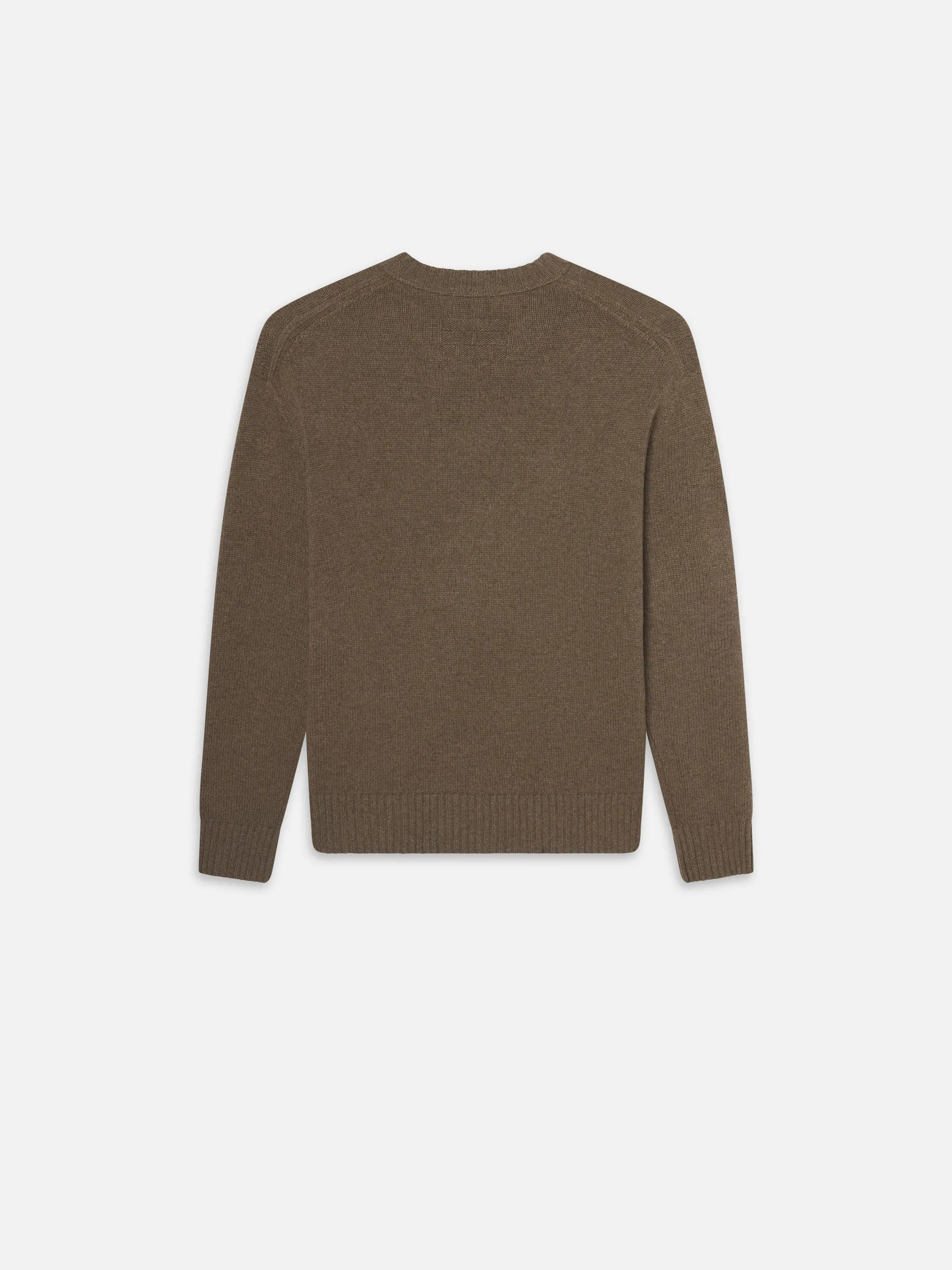 Cashmere Crewneck Sweater -- Soft Mocha