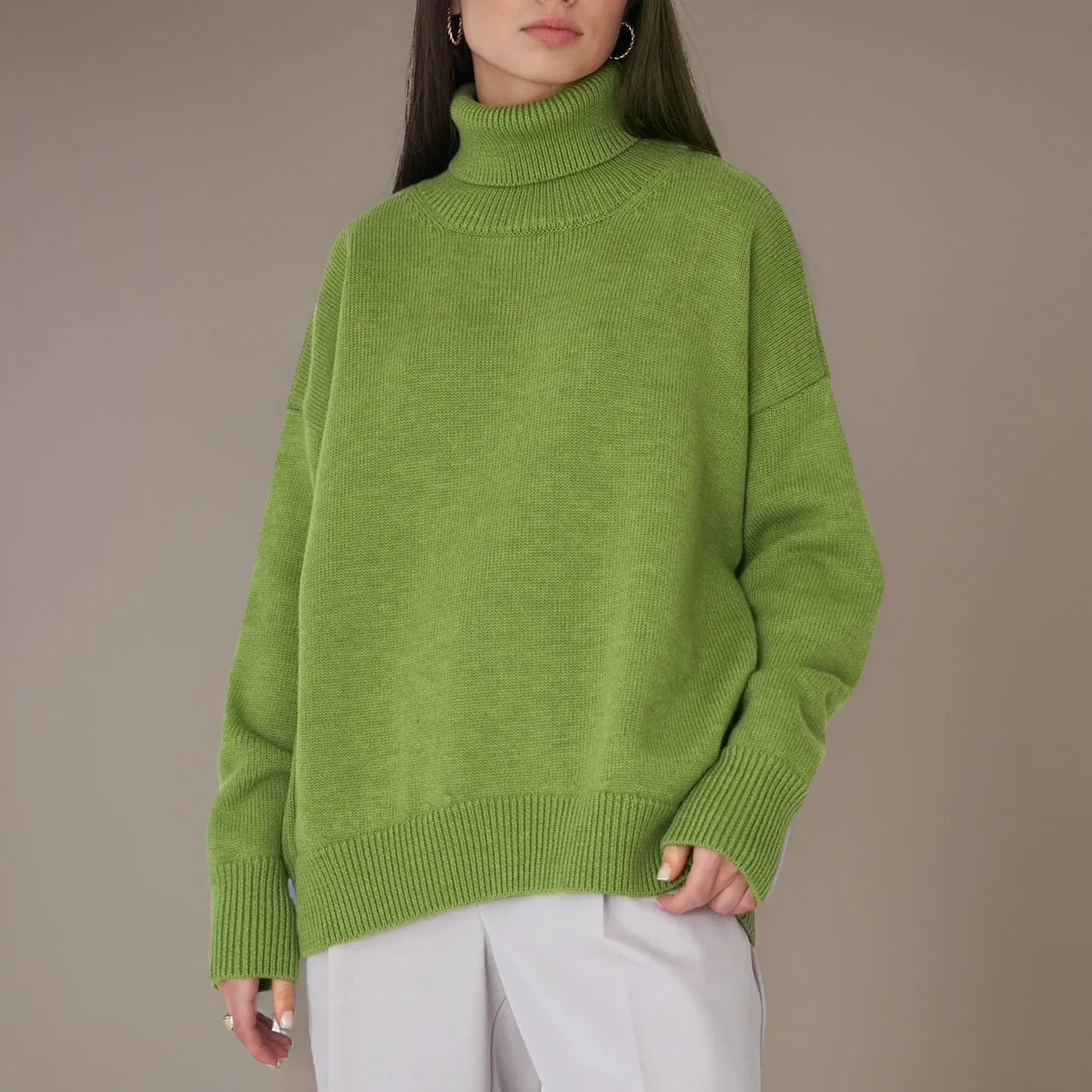 Danissa Knit turtleneck sweater