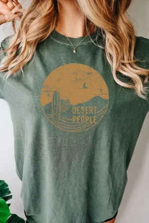 Desert People Oversized Tee