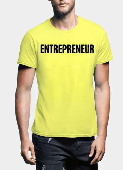 Entrepreneur Half Sleeves T-shirt