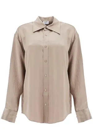 Filippa K Satin Ruffled Shirt