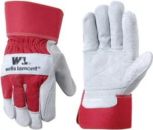 GLOVES DOUBLE LEATHER PALM XL