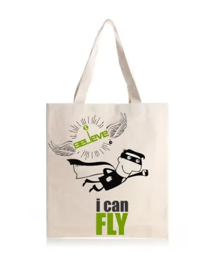 I Believe I Can Fly Daily Thaila -  Canvas Reusable Bags