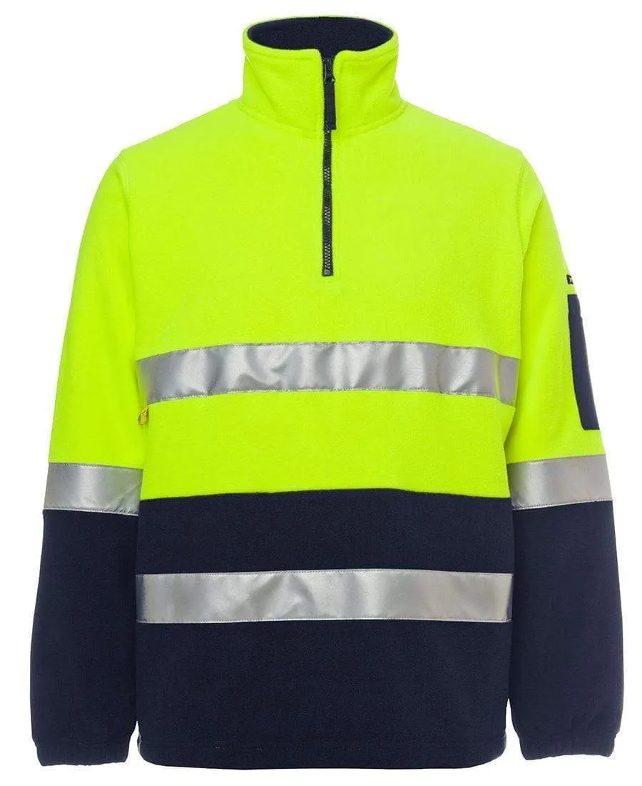 JB'S Hi-Vis 1/2 Zip Polar Fleece Sweat 6DNPF