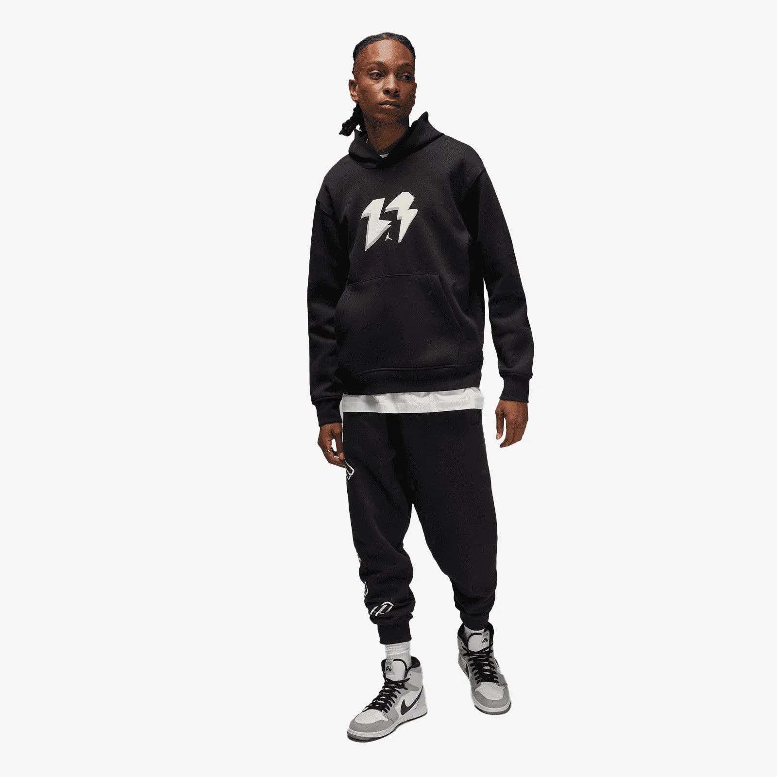 Jordan Flight MVP 23 Fleece Hoodie - Black