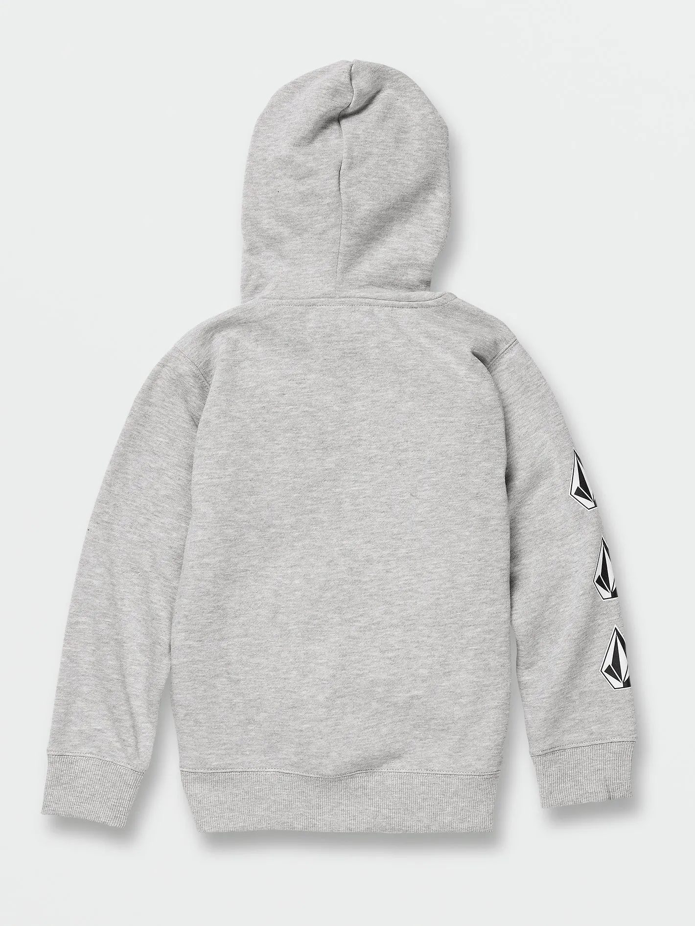 Little Boys Iconic Stone Pullover Hoodie - Heather Grey