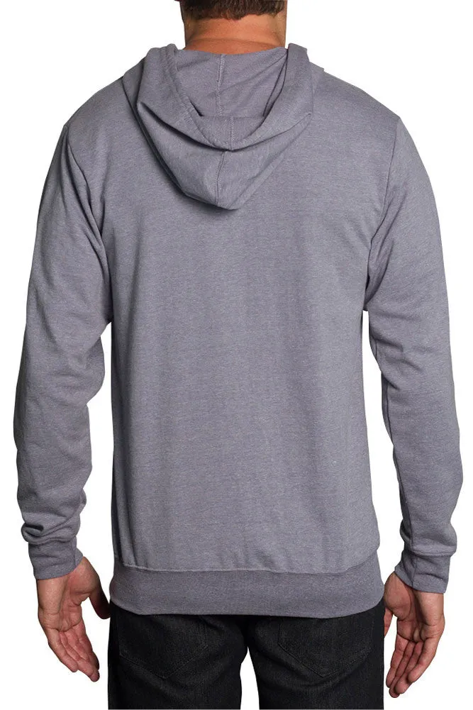 Men's French Terry Zip Down Hoodie