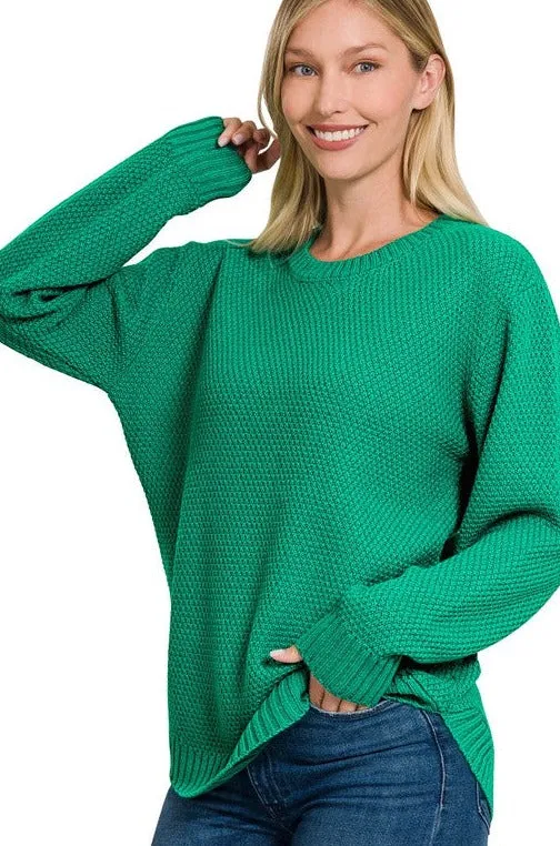 Round Neck Basic Sweater