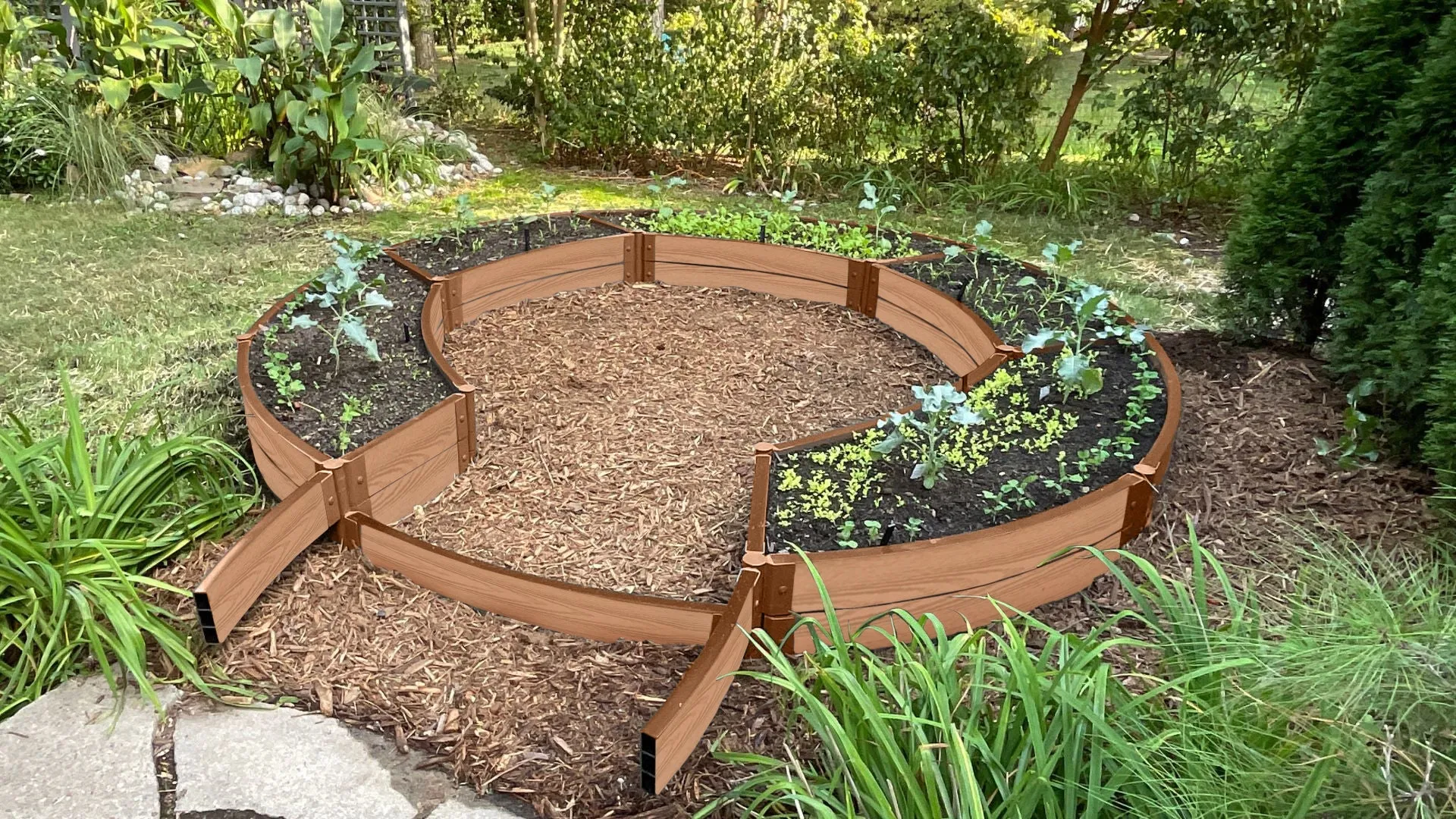 'Roundabout' 10' x 10'  Raised Garden Bed