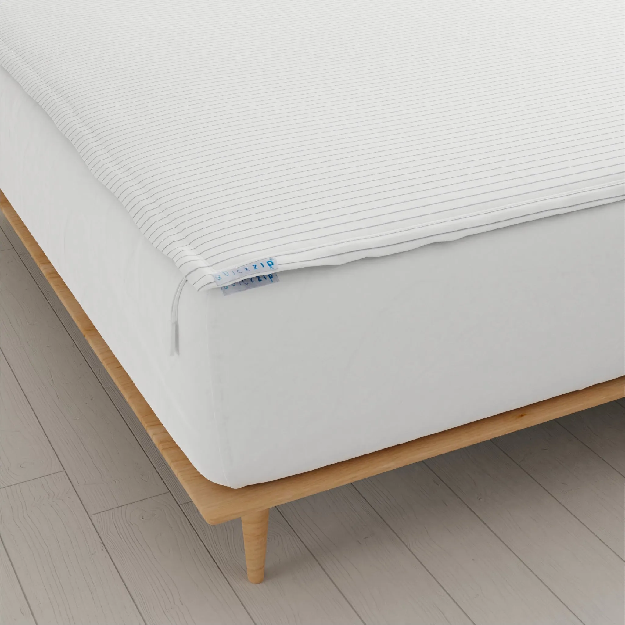 Sateen Fitted Sheet (Base   Zip Sheet ) - Twin