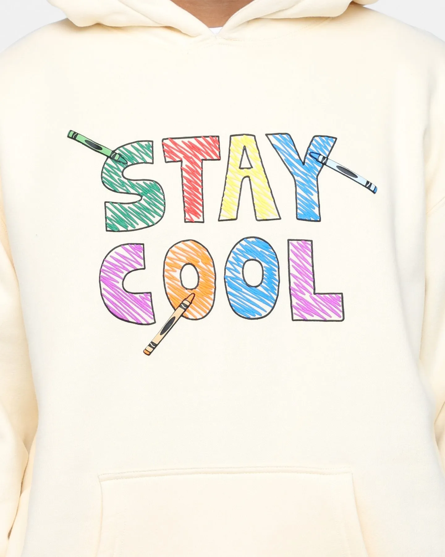 STAYCOOLNYC Crayon Hoodie Cream