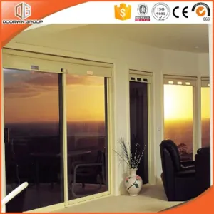 Thermal Break Aluminum Sliding Door with Tempered Safety Glass - China Aluminum Sliding Door, Aluminum Door